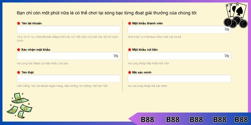 Đăng Ký Đăng Nhập B88 - Hướng Dẫn Thủ Tục Gia Nhập Nhà Cái - BETLUNA99